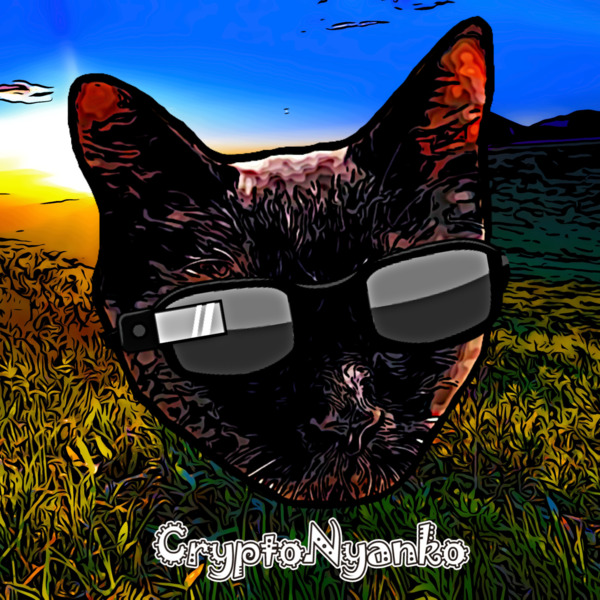 CryptoNyanko #048 MADAM(SUNGLASSES VERSION)